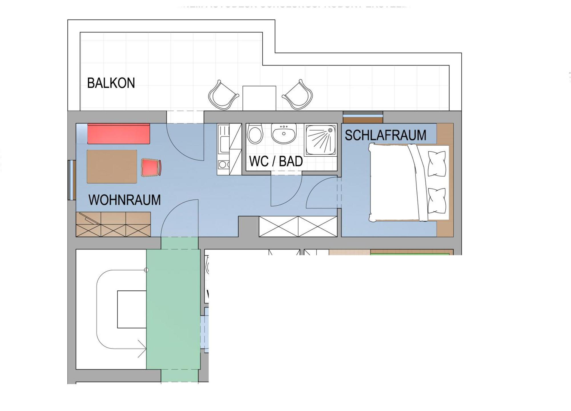 Appartement Scheibling Saint Wolfgang Habitación foto